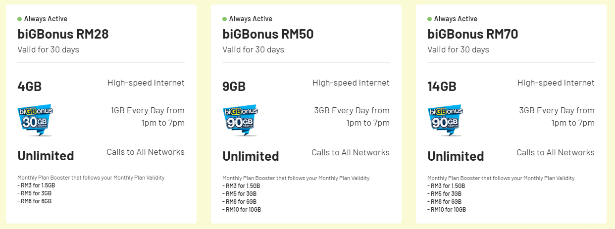 biGBonus Unlimited Voice Image